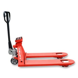 Фото Ручная Гидравлическая Тележка с Весами и Принтером OXLIFT OX25VP 2500 кг 2