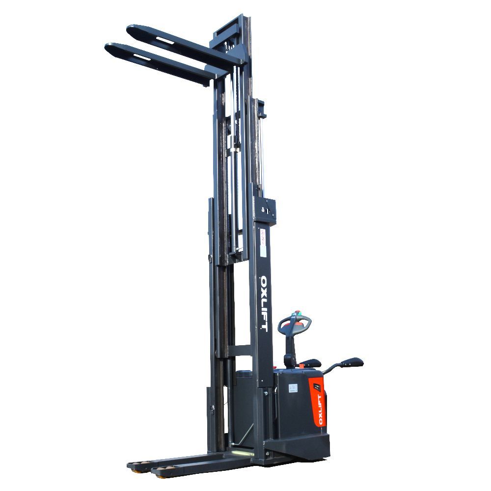 Фото Самоходный штабелер с платформой оператора OXLIFT Premium PS 1536 1500 кг 3.6 м 3