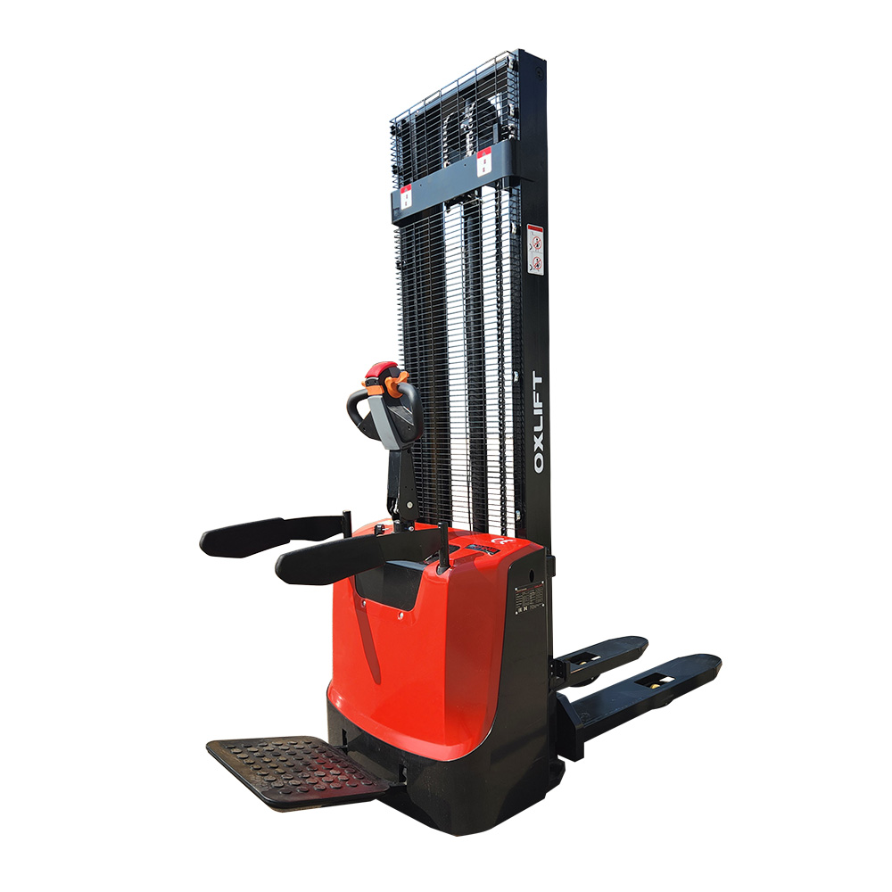 Фото Самоходный Штабелер OXLIFT BX20E 3600 мм 2000 кг с платформой для оператора 48V 65AH 2