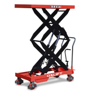 Фото Гидравлический Подъемный Стол Передвижной OXLIFT OXFD-15 1260 мм 150 кг 1