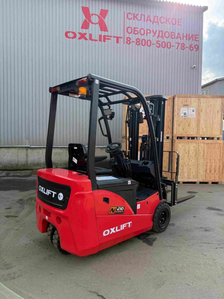 Фото Электропогрузчик Вилочный OXLIFT FE3D20N 4500 мм 2000 кг SS Li-ion, АКБ 80V/277Ah, з/у 80V/100A 2