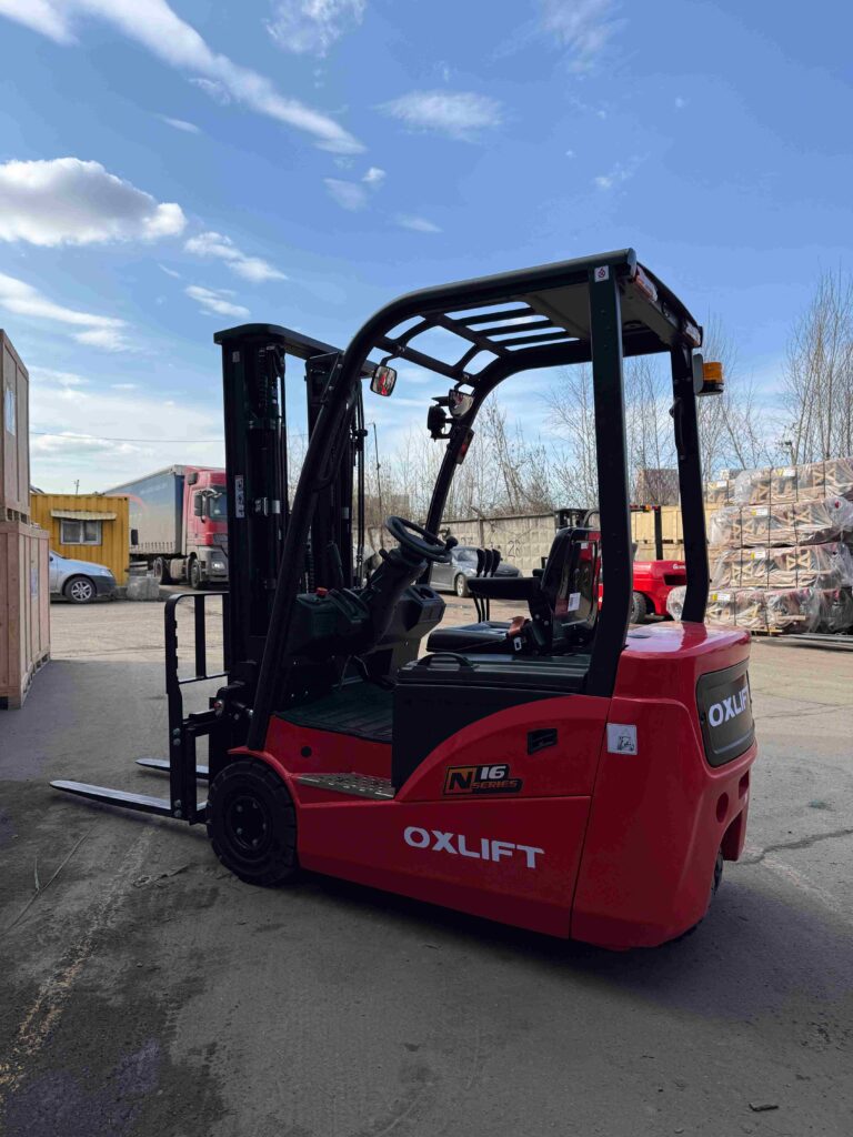 Фото Электропогрузчик Вилочный OXLIFT FE3D16N 4500 мм 1600 кг SS Li-ion АКБ 80V/150Ah, з/у 80V/35A 3