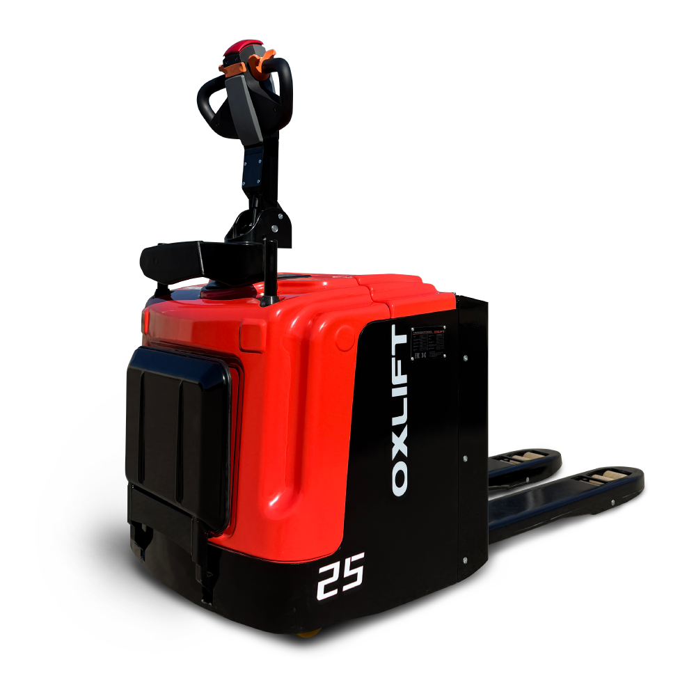 Фото Самоходная Тележка OXLIFT TX25L-280 Li-ion 24V 280AH 2500 кг с платформой для оператора 1
