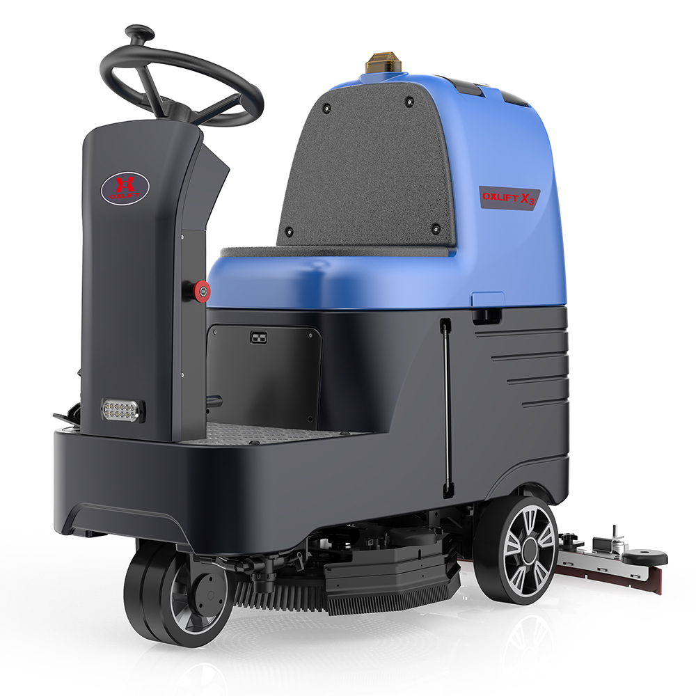 Фото Поломоечная Машина Высокопроизводительная с Управлением Сидя OXLIFT X3 70/80 л 3000 м2 2