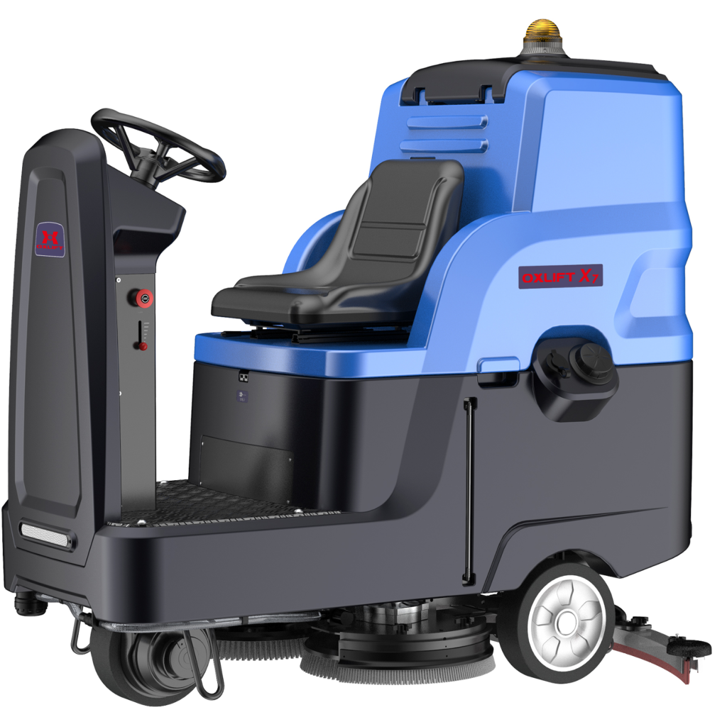 Фото Поломоечная Машина Высокопроизводительная с Управлением Сидя OXLIFT X7 170/180 л 6000 м2 1