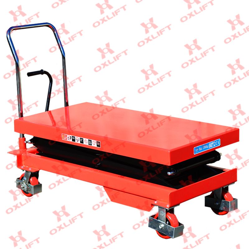 Фото Гидравлический Подъемный Стол Передвижной OXLIFT OXFD-100 1700 мм 1000 кг 2
