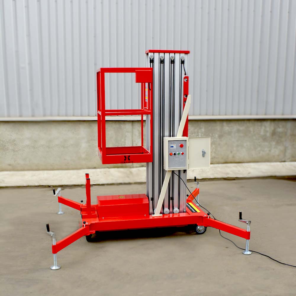Фото Телескопический Одномачтовый Подъемник ZX-1-080 OXLIFT 8 м 125 кг 2